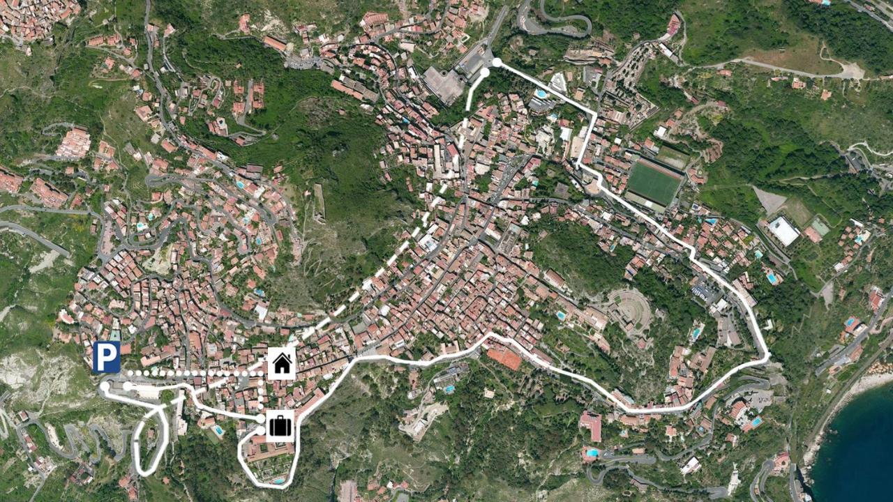 Casa San Domenico Lejlighed Taormina Eksteriør billede